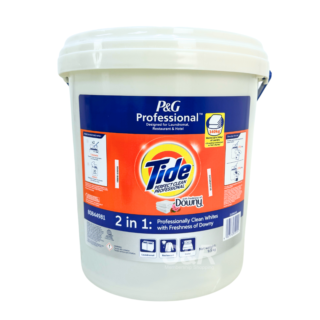 Tide Professional Laundry Detergent Powder with Downy Bucket 9.05kg Tide Professional Laundry Detergent Powder with Downy Bucket 9.05kg